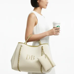 Bolso GRANDE Tote Bag | Personalizado con tu Inicial